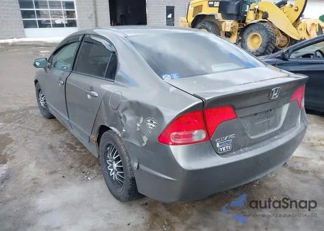 2008 Honda Civic Ex z USA, uszkodzony, nr VIN 1HGFA16838L075054